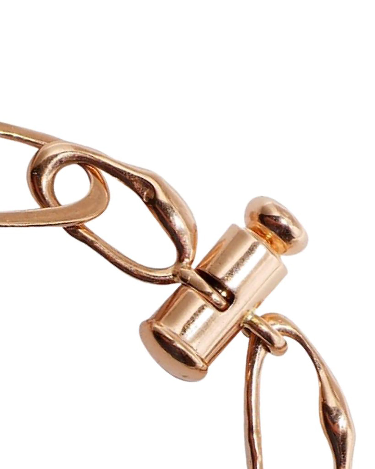 18kt Gold Barilotto Oval Bracelet