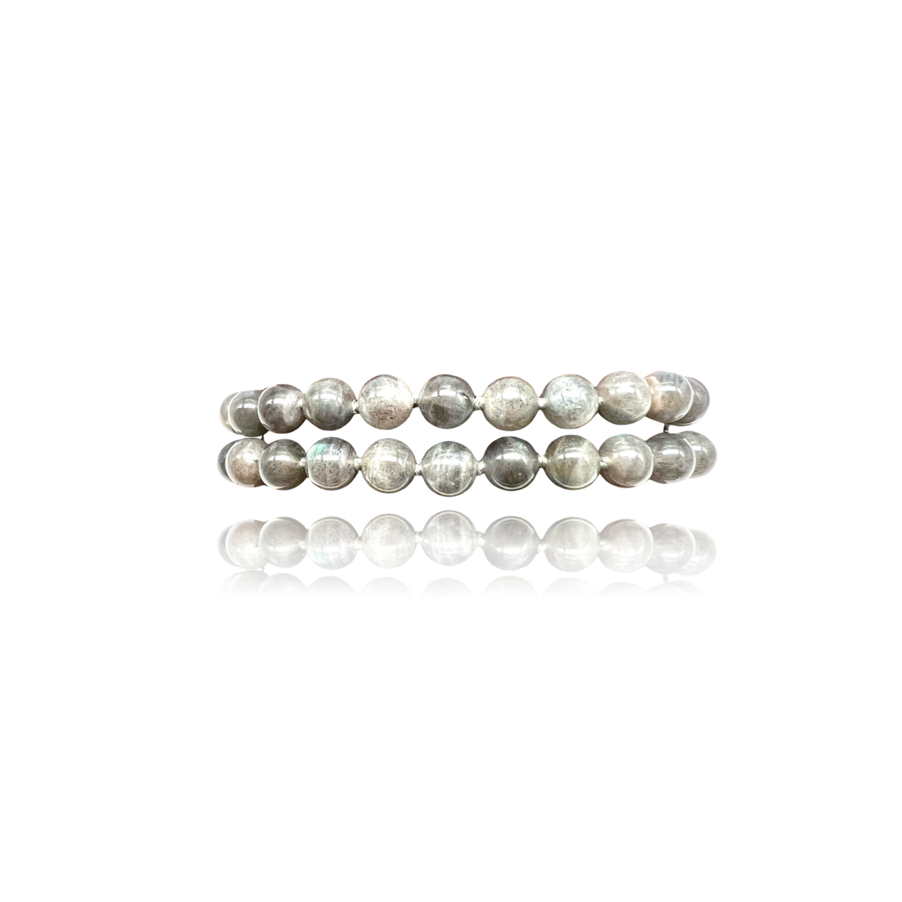 Sterling Silver Bra bracelet with labradorite beades