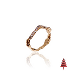 18kt Gold Ring with Diamonds