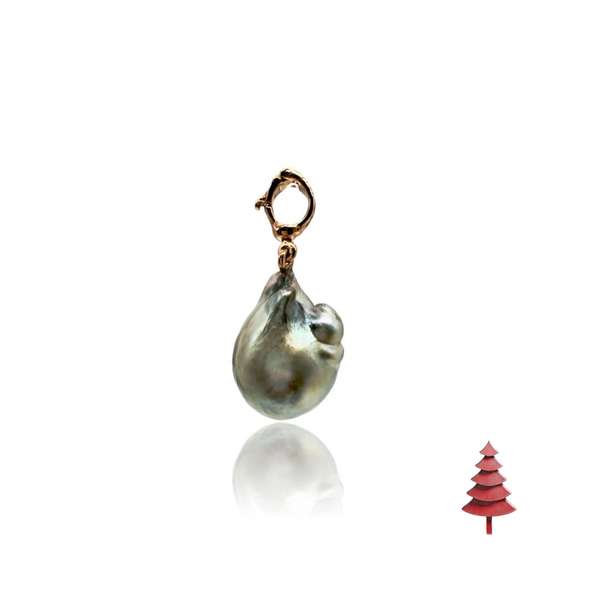 18kt Rose Gold pendant with Tahiti Pearl