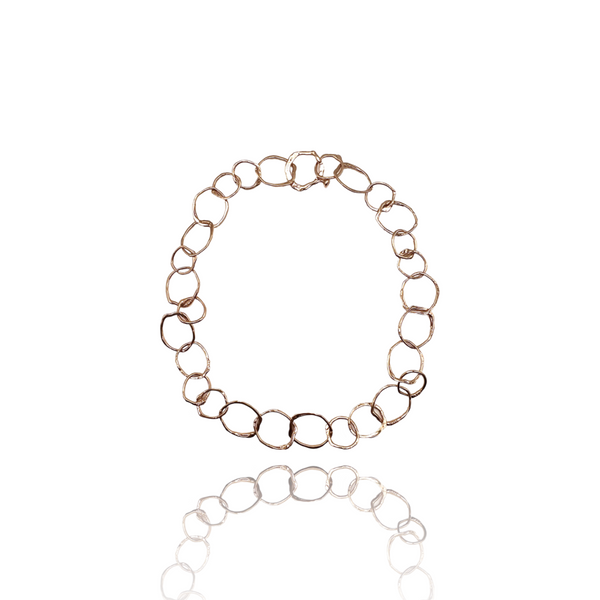 18kt rose gold big Naif Chain