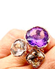Microbo Ring With Amethyst BIG