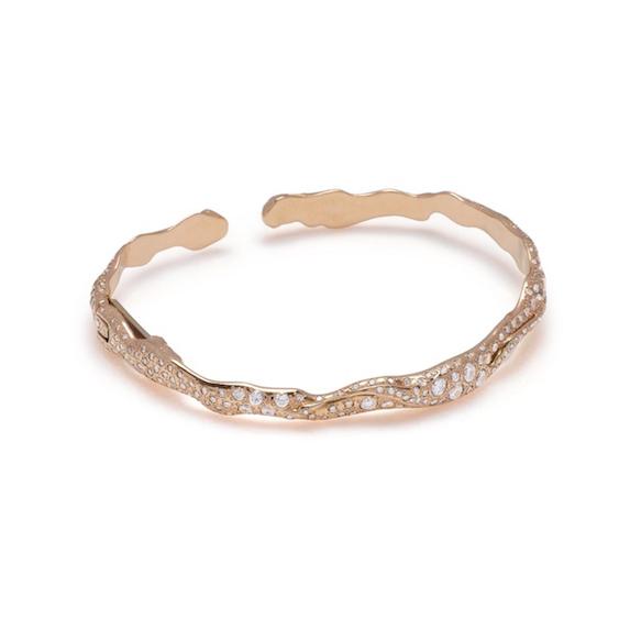 18kt Gold Bracelet with diamonds