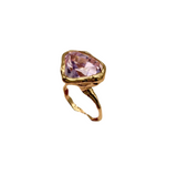 18kt Gold Microbo Ring with Kunzite