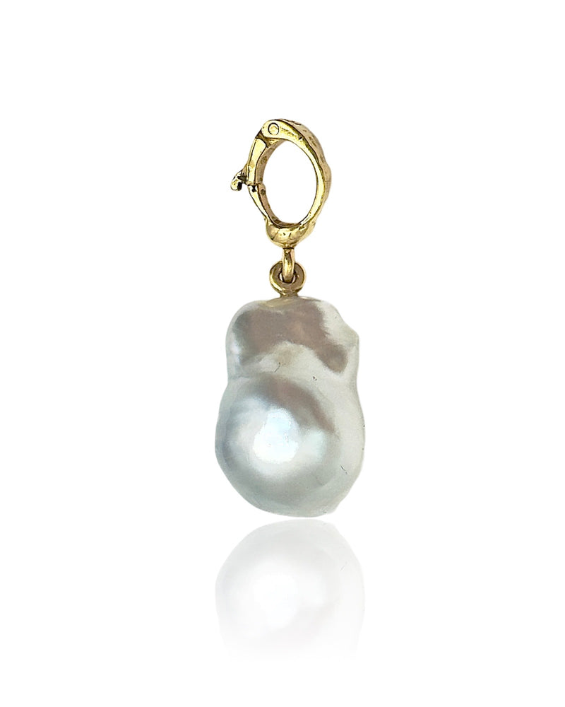 18kt Yellow Gold pendant with Australian  Pearl