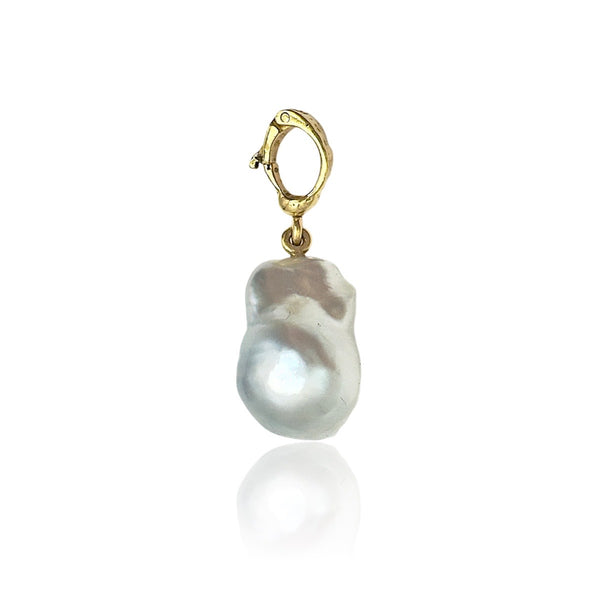 18kt Yellow Gold pendant with Australian  Pearl