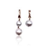18kt Gold earrings with Australian Pearls
