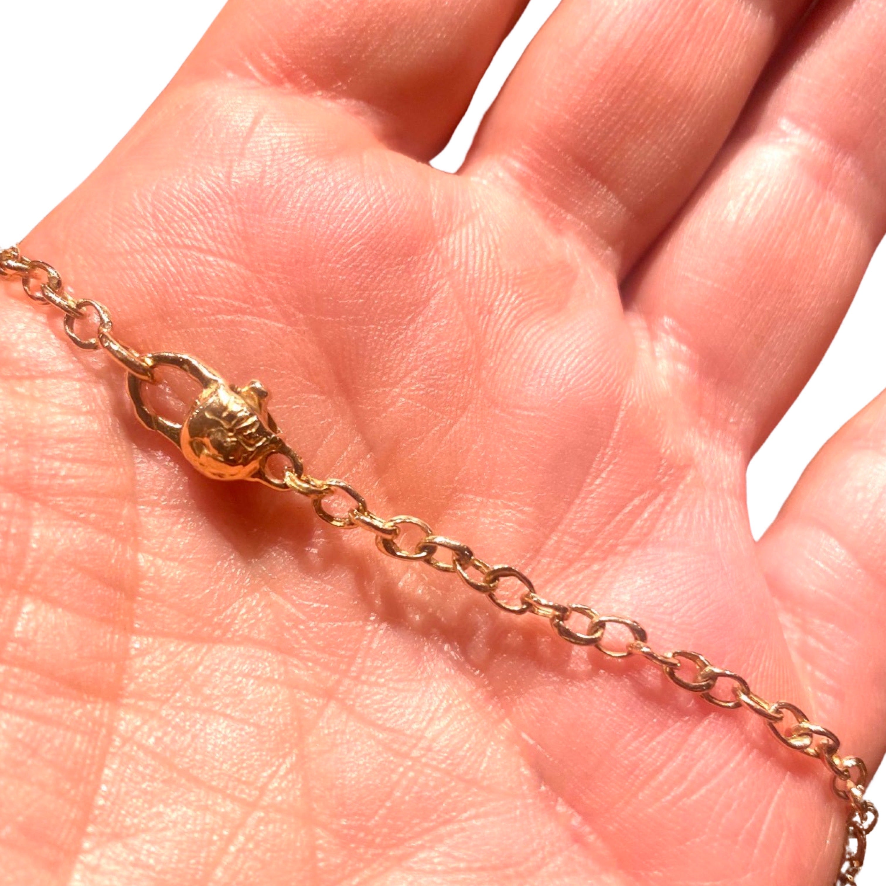 Micro Micro Gold Chain