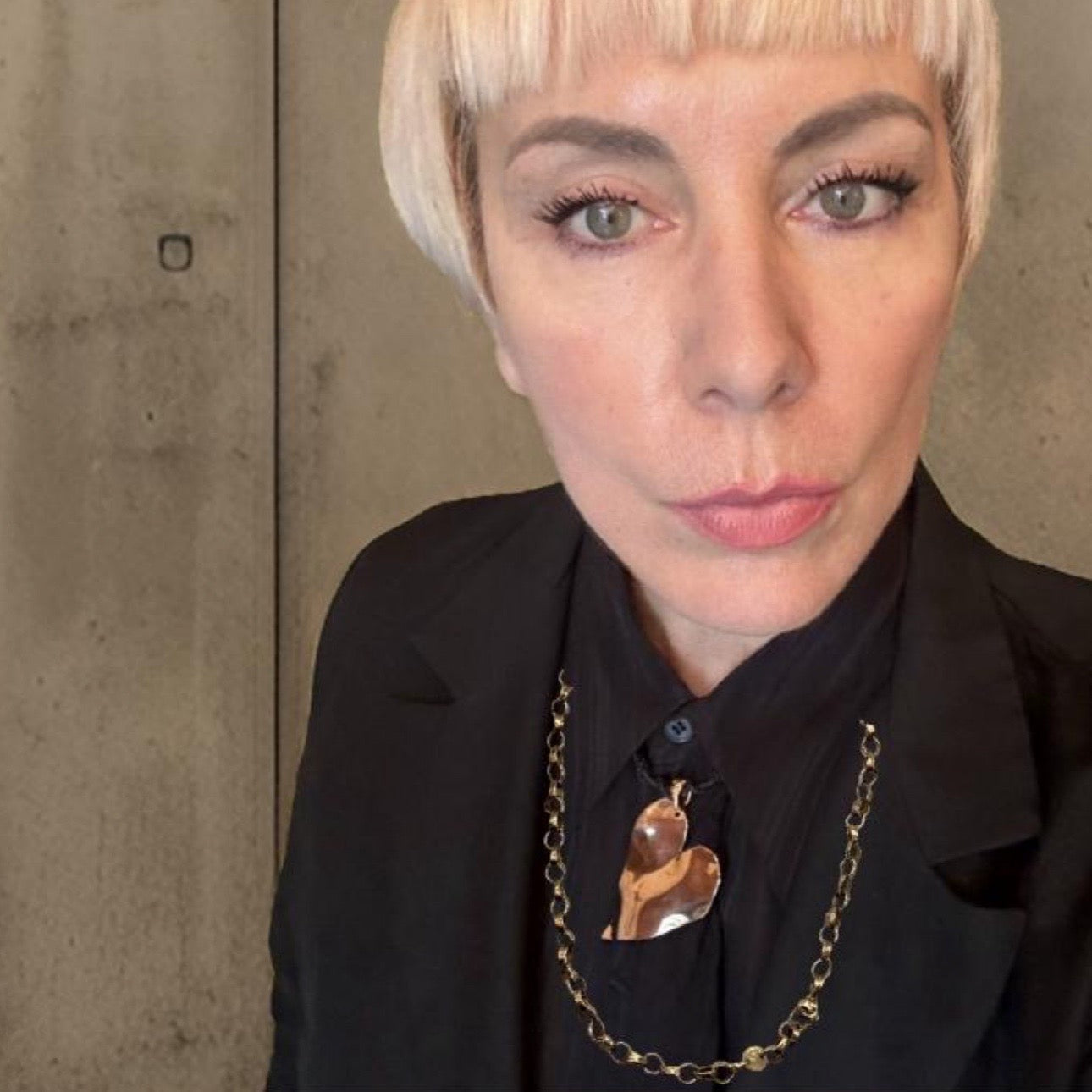 Sterling Silver Medieval Necklace Chain Plated Rhodium