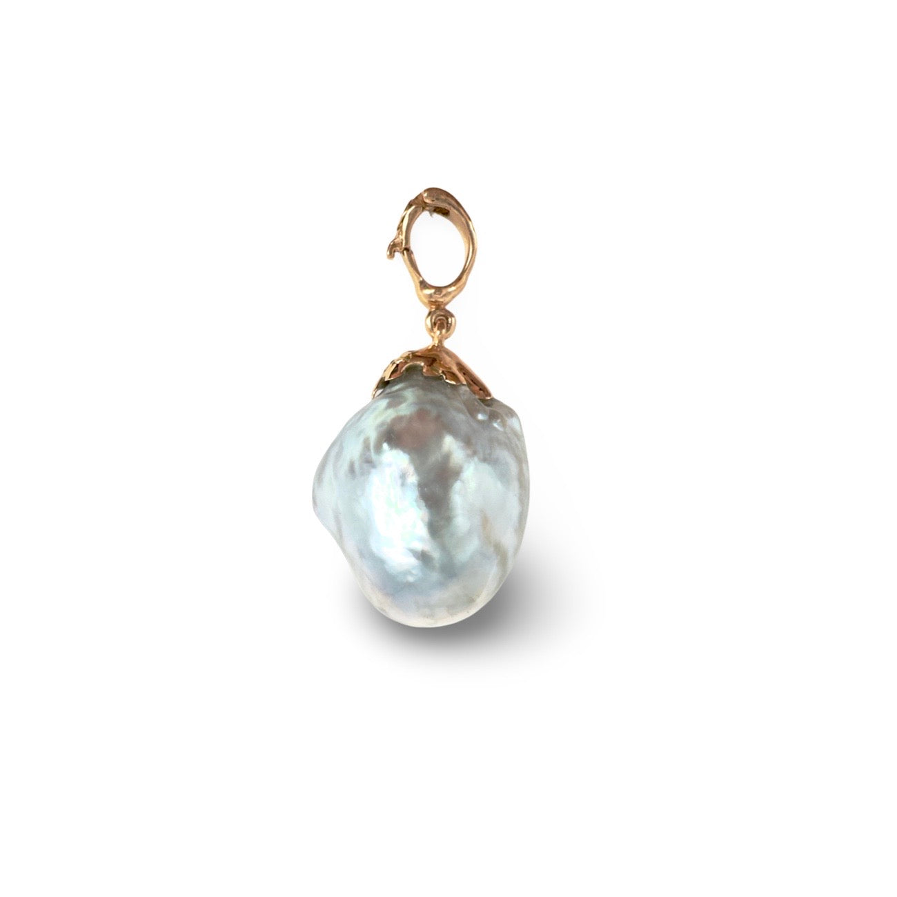 18kt Rose  Gold pendant with Australian  Pearl