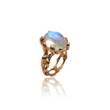 18kt Rose Gold MICRO Quercus Blu Moonstone Ring