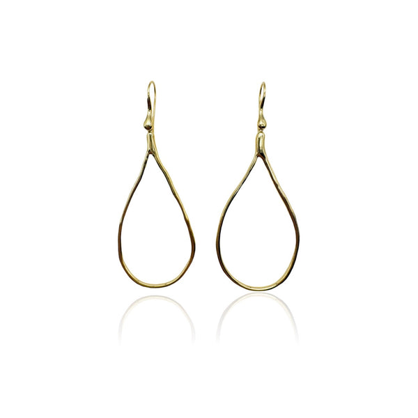 Solid Gold Gocce Earrings