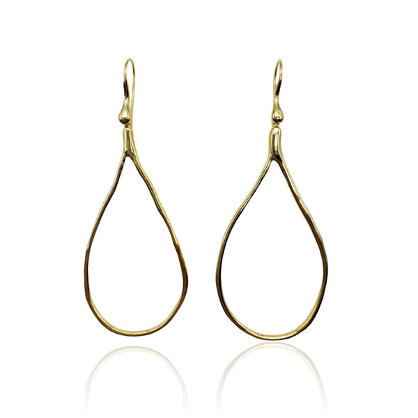 Solid Gold Gocce Earrings