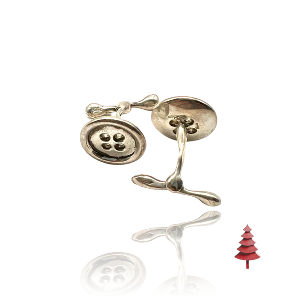 Sterling Silver  buttons cufflinks