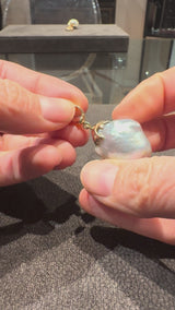 18kt Rose  Gold pendant with Australian  Pearl