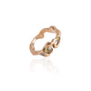 Organic Ring with Rose cut Diamonds
