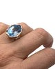 Reticolo Ring With Blu Topaz