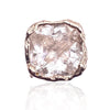 18 k Rose Gold Reticolo Ring with Rutilated Quartz