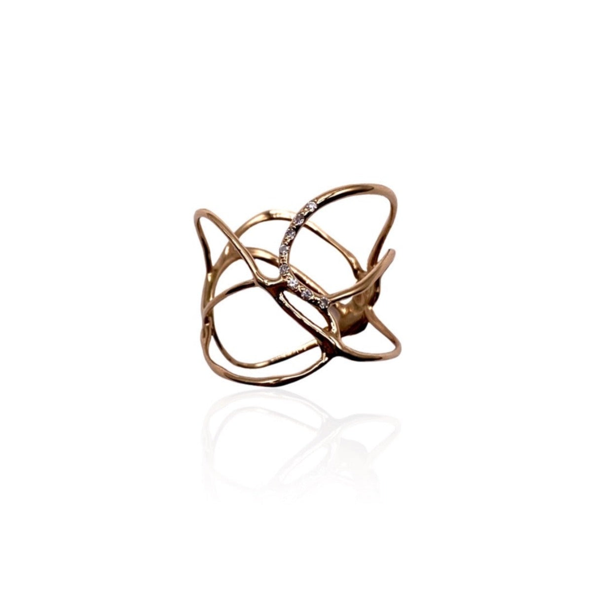 Rose Gold Tatoo Ring – lucifer vir honestus