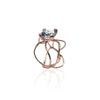 18k Gold Ring With Topaz