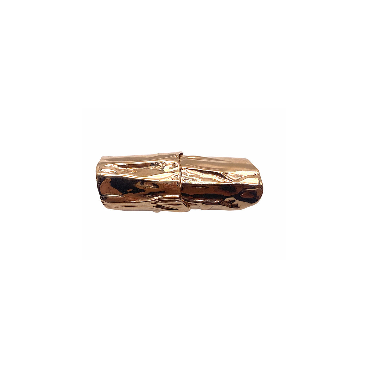 Gold Cannolo Ring