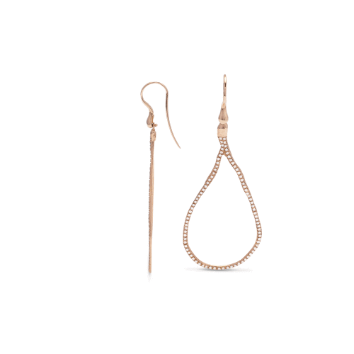 Gocce Earrings with Diamonds